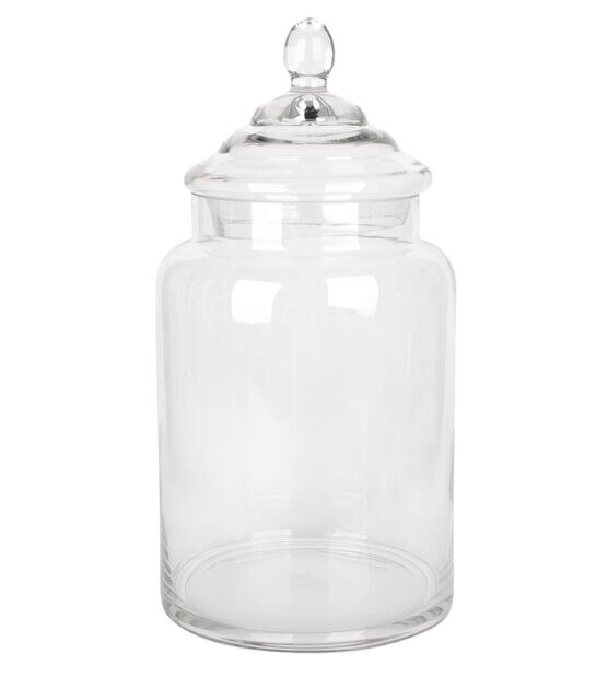 Glass Jars Container Decor, Big Glass Storage Jars