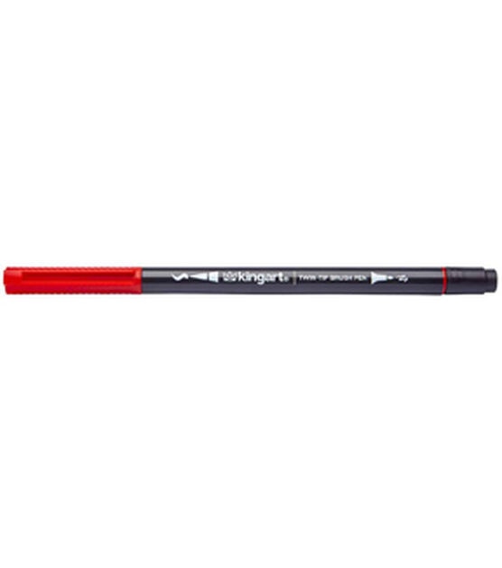 KINGART™ Dual Tip Brush Pen Art Markers, Set of 48 Unique Colors (2) 