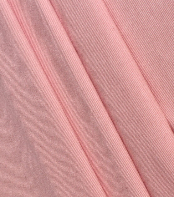 Denim fabric light pink