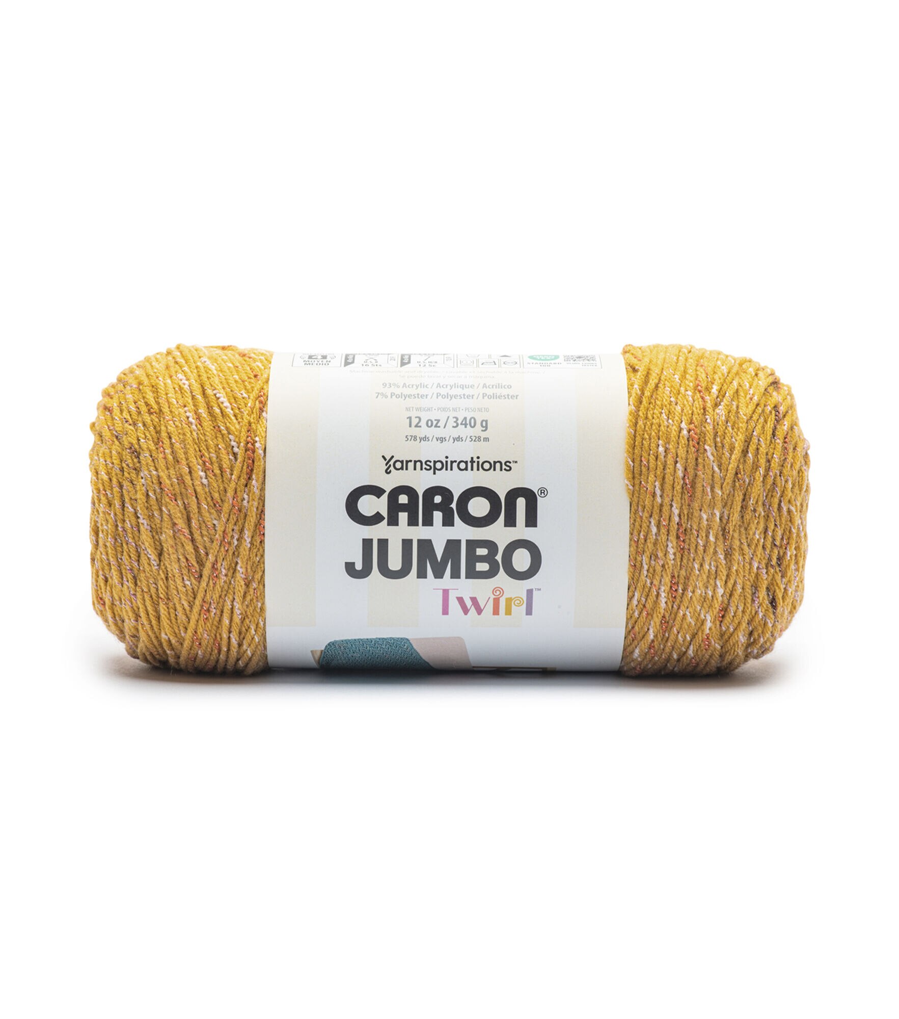 Caron 577yds Worsted Acrylic Blend Twirl Yarn