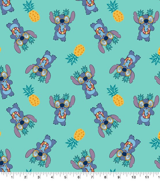 Lilo Stitch Pineapple Sunnies Cotton Fabric | JOANN