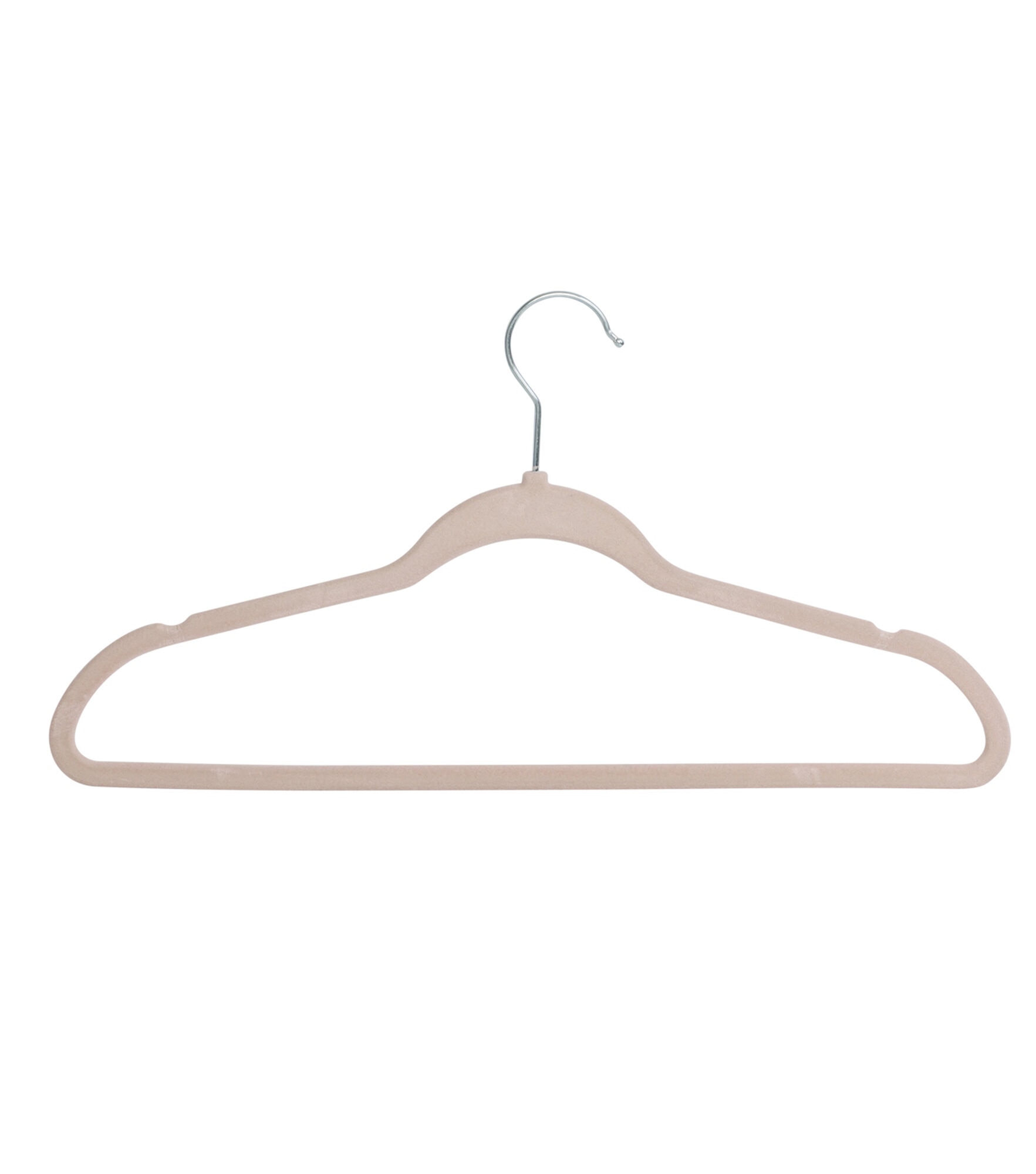 Honey-Can-Do Dusty Pink Slim-Profile Non-Slip Velvet Hangers