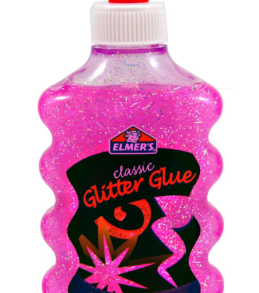 Elmers Pink Glitter Glue, 6 Oz.