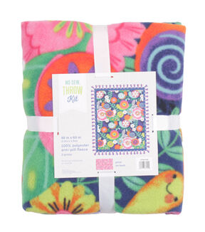 Joann fabrics no sew fleece 2024 kits