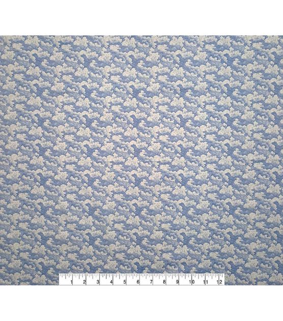 Blue Cloud Blender Cotton Fabric by Keepsake Calico, , hi-res, image 3