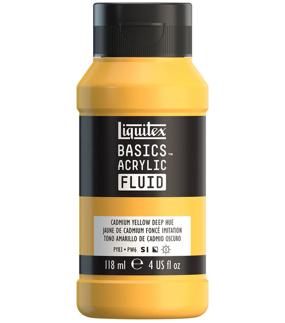 Liquitex 118ml Basics Fluid Acrylic Paint, , hi-res, image 1