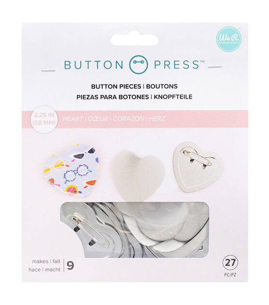 How to Use the We R Memory Keepers Button Press - Michelle's Party