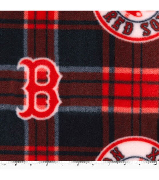 MLB Boston RED SOX Vintage Retro Print Baseball 100% cotton fabric licensed  material Crafts, Quilts, Home Decor