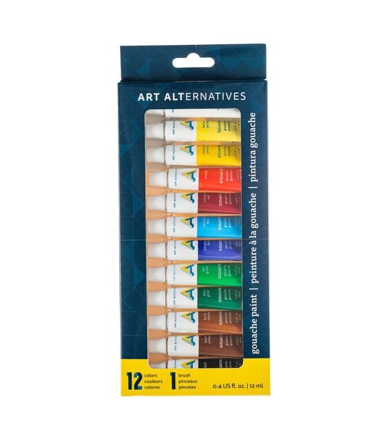 Set pintura Gouache Art Creation 8 colores 12 ml.