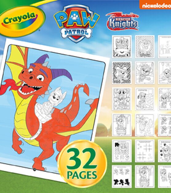 Crayola 87ct Paw Patrol Coloring Pages & Stickers With Pipsqueak Markers, , hi-res, image 2