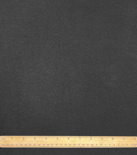 Juicy Couture Black Rib Knit Fabric, , hi-res, image 2