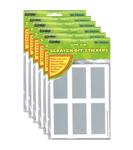 Scratch Off Labels Stickers, Designed to Create Your own Scratch