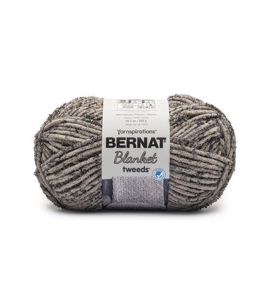 Bernat 10.5oz Super Bulky Polyester Tweed Blanket Yarn