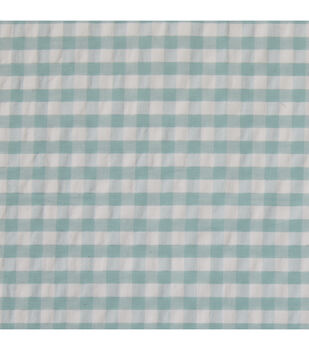 Olinda Pink Gingham Organic Cotton Seersucker - Seersucker