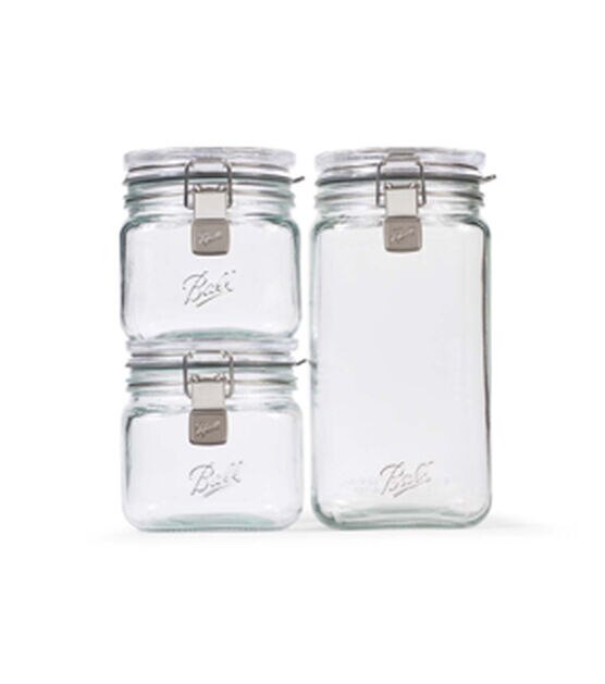 4 Pieces Crystal Glass Candy Jar with Lid Home Decorative Jar Glass Storage Bathroom Jars Jewelry Box Canister Jar for Cotton Swab Glass Jar for Bathr