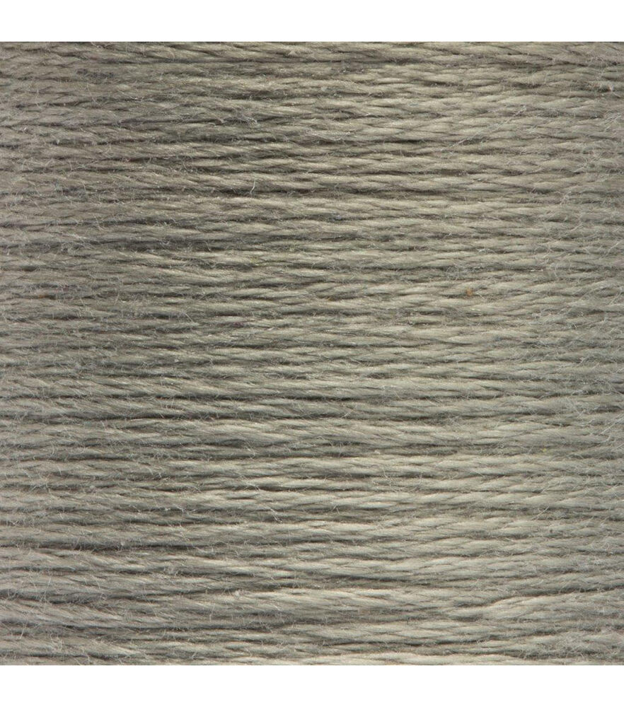 Anchor Cotton 10.9yd Neutral Cotton Embroidery Floss, 1040 Pewter Medium, swatch, image 12