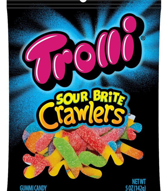 trolli sour gummy worms