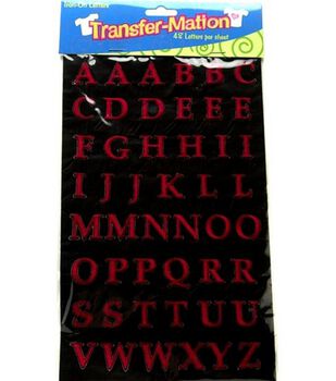 Wrights Raised Embroidery Letter 2 - A - Iron on Letters & Numbers - Crafts & Hobbies