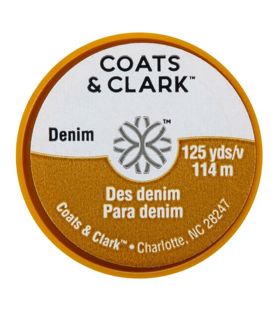  COATS & CLARK Metallic Thread, 125-Yard, Silver