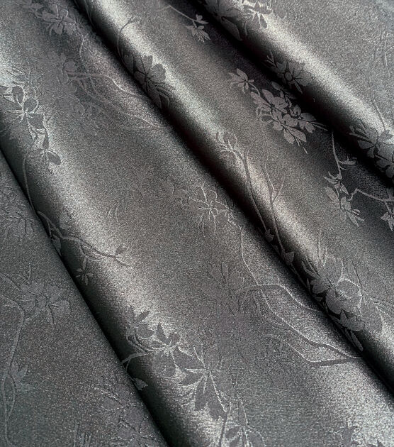 Jacquard Designer Fabric, CD Monogram Fabric Classic Black D11 –  notallfabric