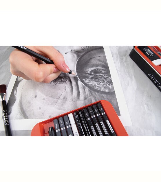 Arteza Professional Drawing Pencils Set 33pk, , hi-res, image 5