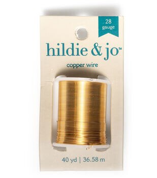 40yds Silver Plated Copper Wire Spool by hildie & jo