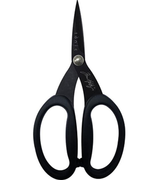 Tim Holtz Non Stick Serrated Snip Scissors Ergonomic Large Loop Handles, , hi-res, image 2