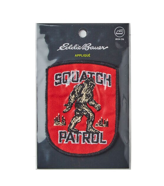 Eddie Bauer 3" Squatch Patrol Iron On Patch