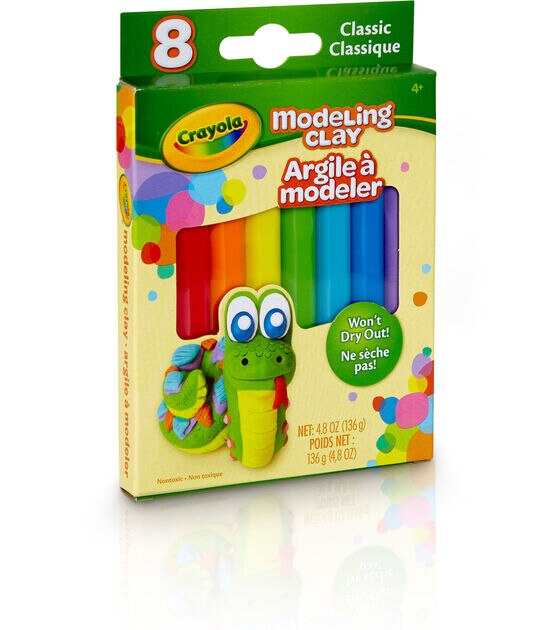 Crayola 5oz Classic Modeling Clay Set 8ct, , hi-res, image 3