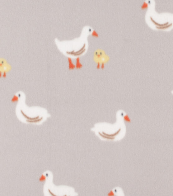 Ducks & Chicks Nursery Blizzard Fleece Fabric