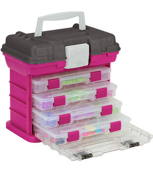 Super Stacker 14.5 x 10.5 Clear Plastic File Storage Box