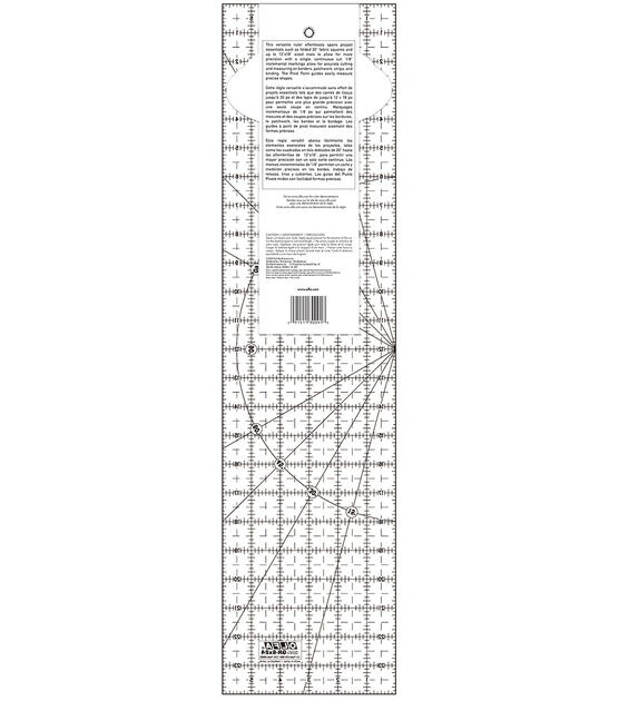 Ruler: Olfa Acrylic Ruler - 6 x 24 - 091511300918