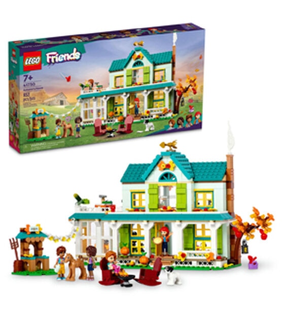 LEGO 853pc Friends Autumn’s House 41730 Building Toy Set