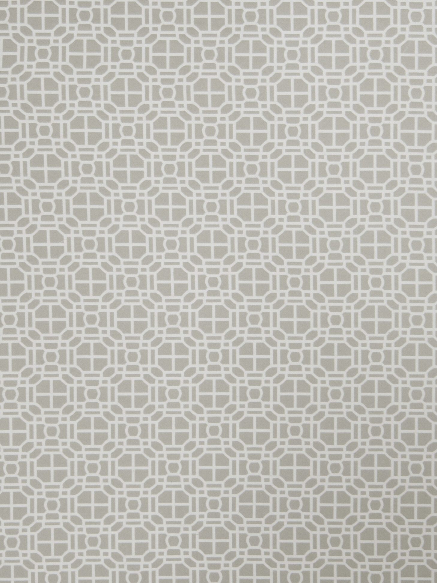 Jaclyn Smith Multi Purpose Decor Fabric 54” Geo Rot & Dove Gray