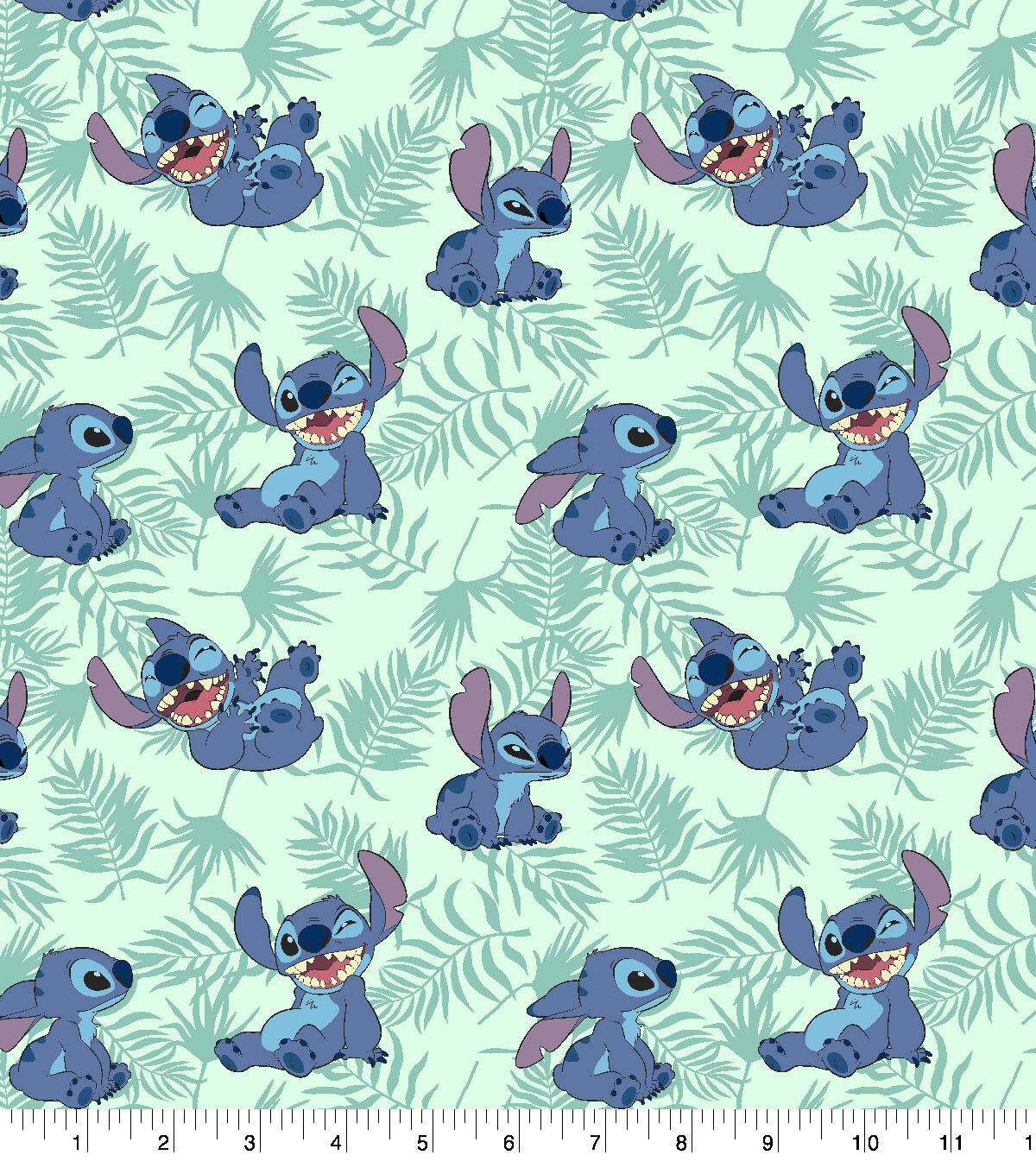 Disney Flannel Fabric Stitch Poses by Disney