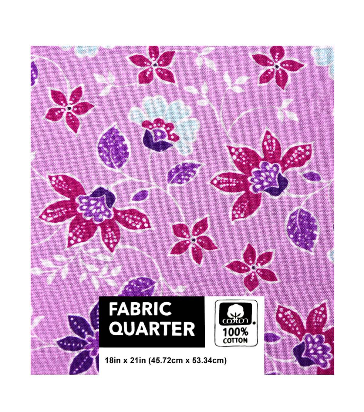 Microbrush - Purple Daisies Quilting