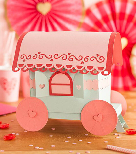 Valentine Mail Cart