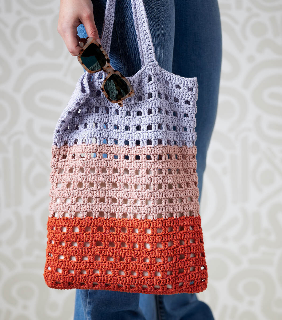 Crochet totes cheap