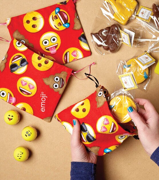 Emoji Drawstring Bag