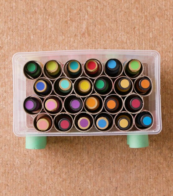 DIY Craft Storage Paint Box