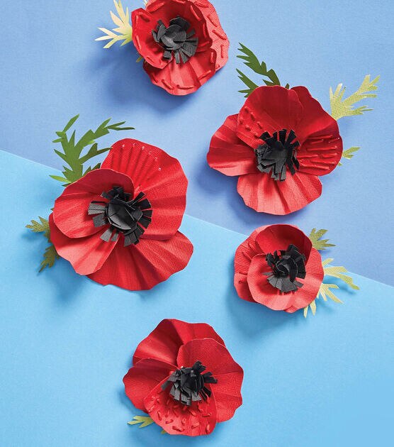 DIY Red Poppies for Memorial Day