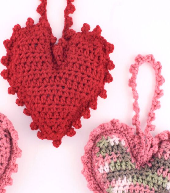 Crochet Heart Chain Stitch Needlepoint Heart Personalized Embroidered  Zippered Tote Bag
