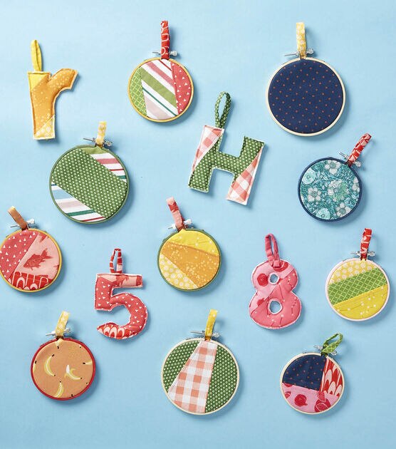 Fabric Christmas Ornaments