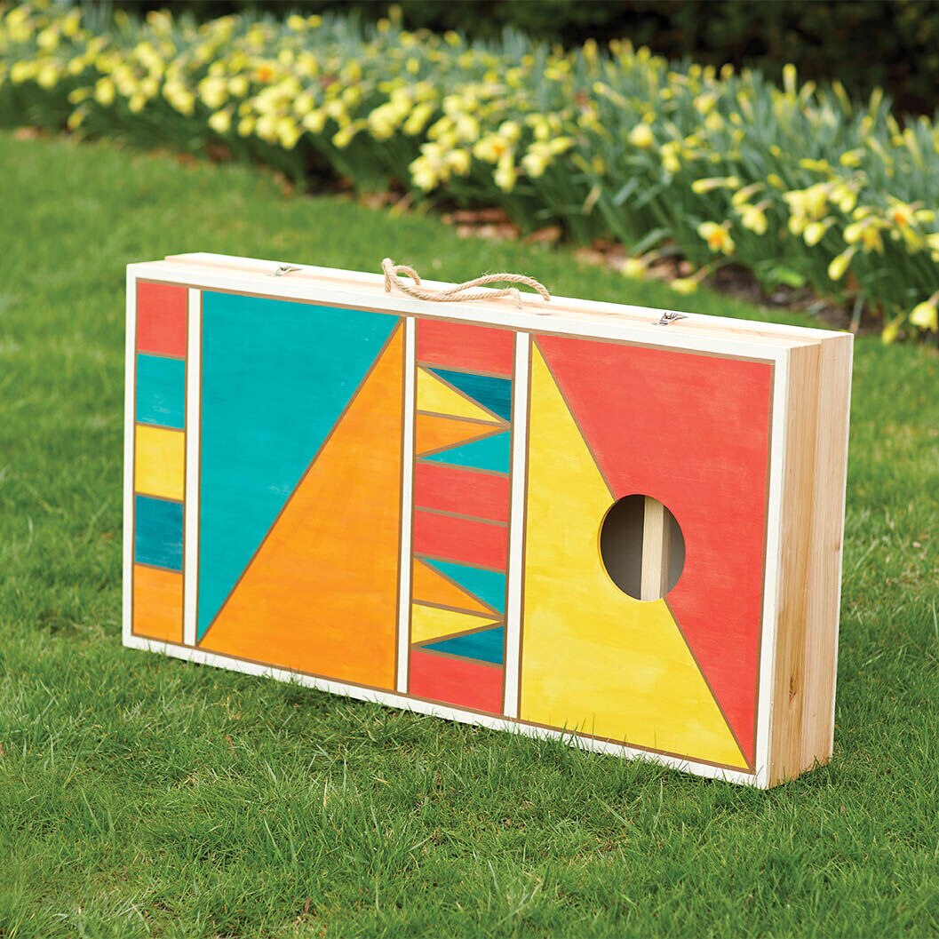 SINGLE - CORNHOLE BOARD NATUREL - STARTER PACKAGE | Gockel Original Cornhole