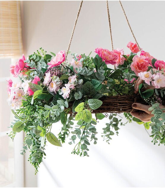 Hanging Floral Chandelier