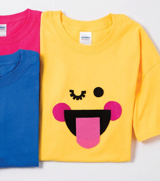 Download Emoji Faced T shirt | JOANN
