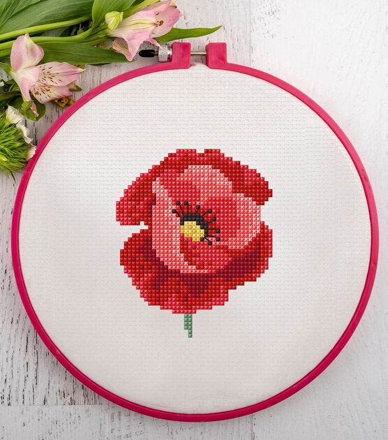 Poppies Pillow Sewing Pattern Download - Sew Daily