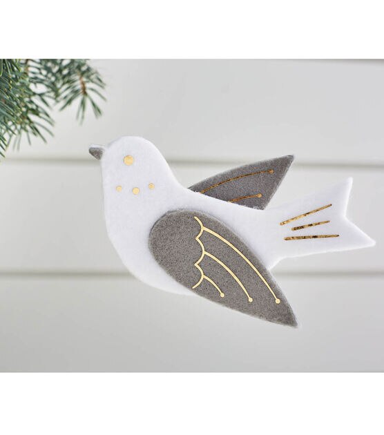 Felt Bird Ornaments