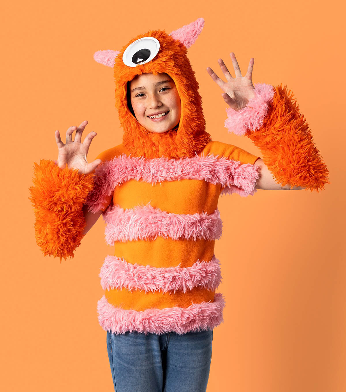 How To Make Low Sew Easy Monster Costume Online | JOANN