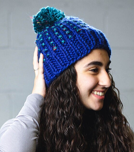 Easy Tweed Hat Pattern (Knit) – Lion Brand Yarn